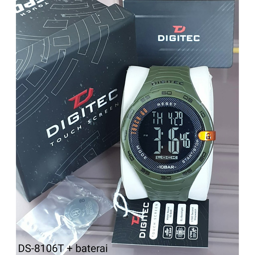 Digitec DS-8106T Original Touch Screen Digital Jam Tangan Pria