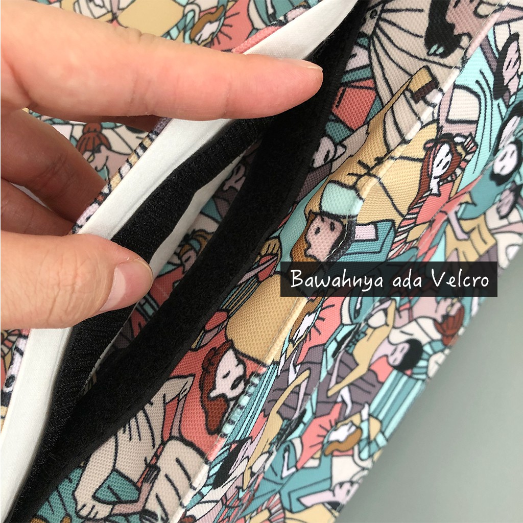 Toteyama - Tas Tote Traveller Medium - Tropical