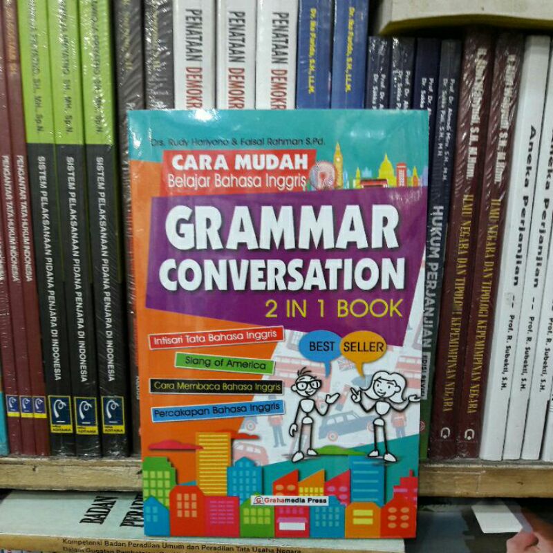 Jual GRAMMAR CONVERSATION 2 IN 1 BOOK ( BEST SELLER ) | Shopee Indonesia