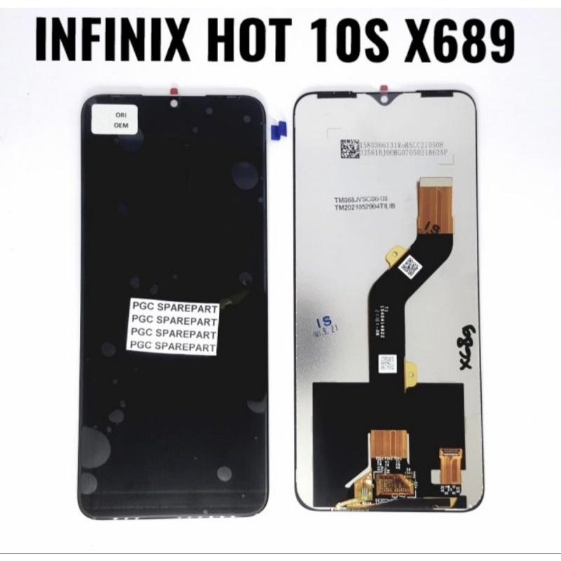 Lcd Touchscreen Infinix Hot 10S / X689 Fullset Original