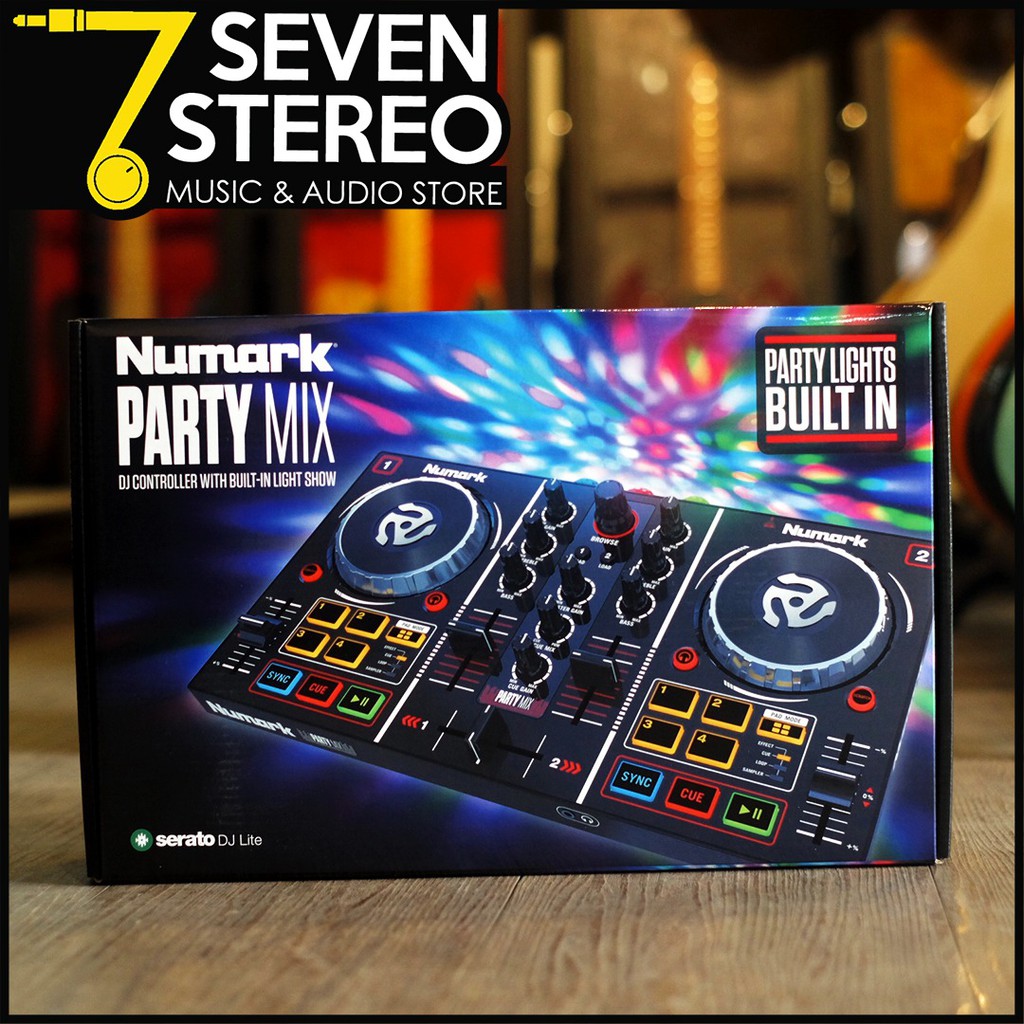 Numark Partymix Party Mix MK3 DJ Controller With Built In Soundcard