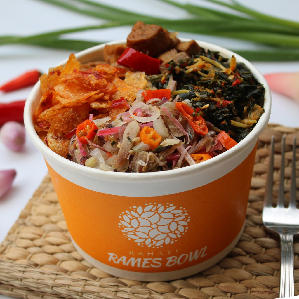 

Rames Bowl Tongkol Suwir Kecombrang Sambal Matah
