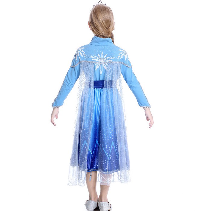 ELSA DRESS FR0ZEN 2 COSTUME kostum princess elsa frozen2