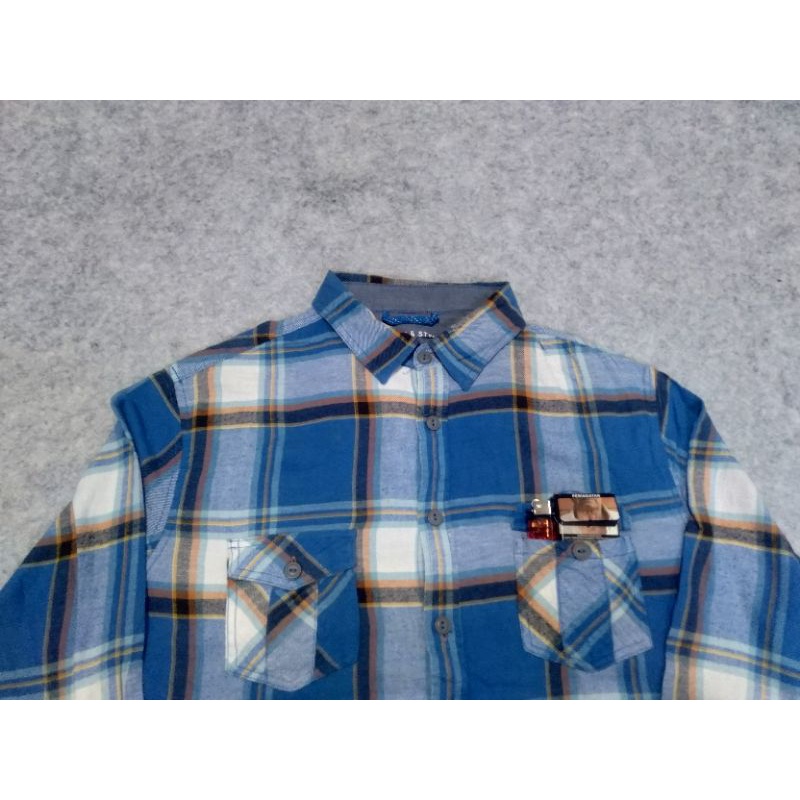 kemeja flanel mossimo suply SECOND original branded L