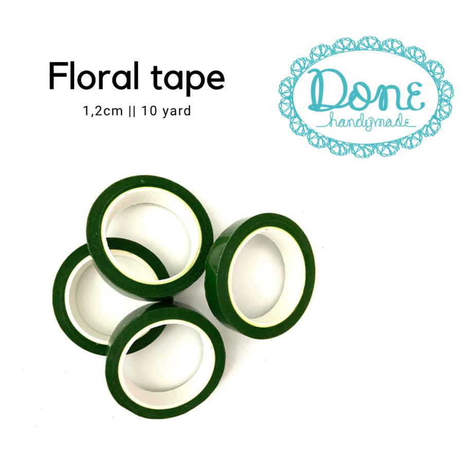 Flower tape floral tape solasi tangkai bunga solatip tangkai bunga