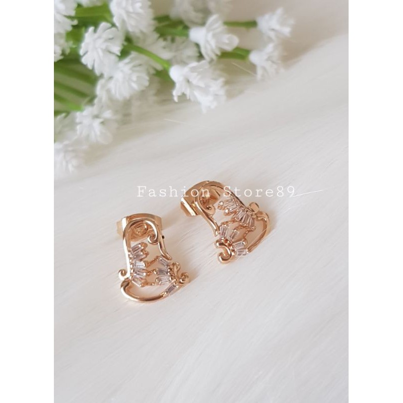 Edisi terbatas anting love fashion unik perhiasan xuping anting tusuk import bestseller