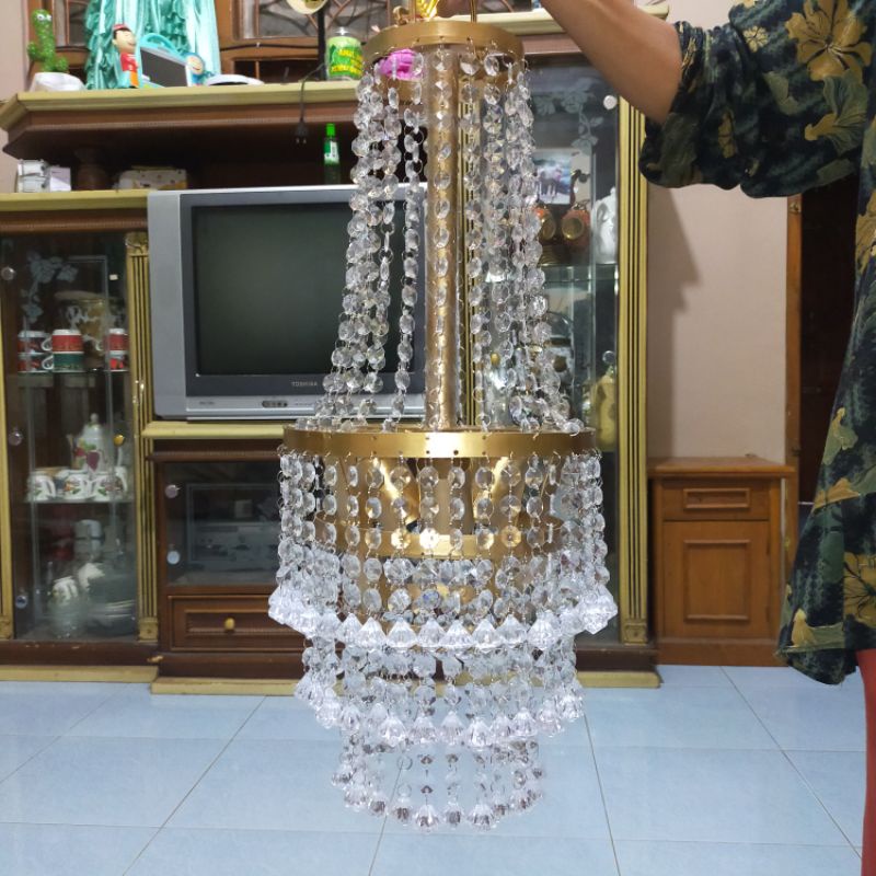 LAMPU KRISTAL DEKORASI