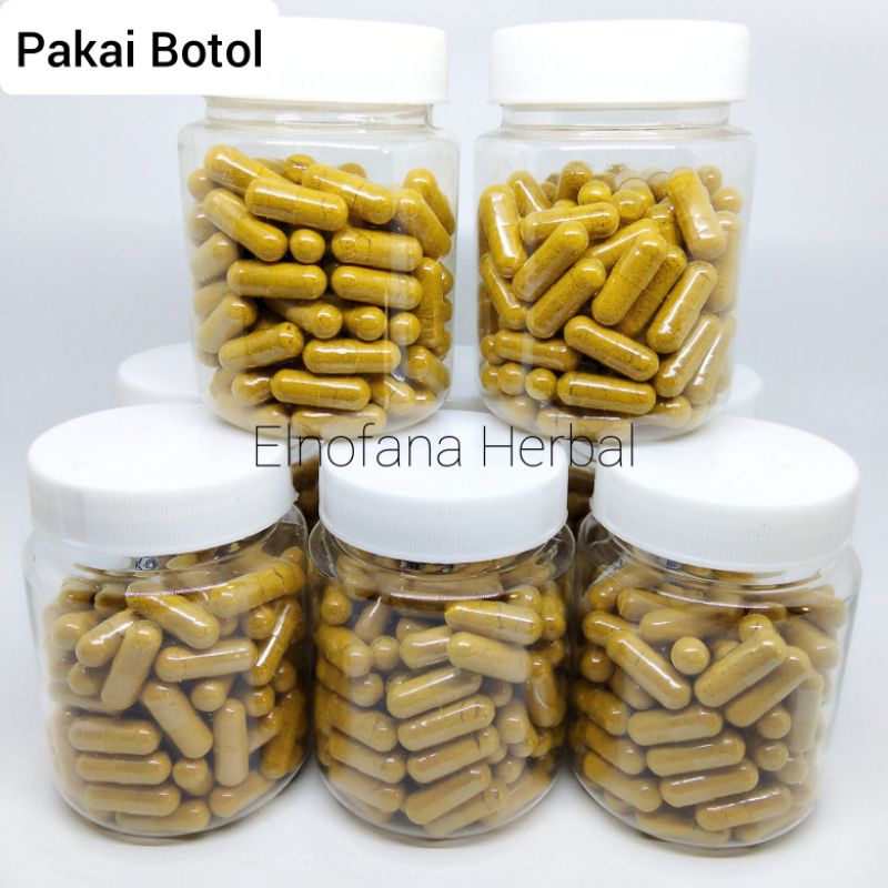 Paket Reseller Kapsul Kunyit dan Kapsul Temulawak (pakai botol)