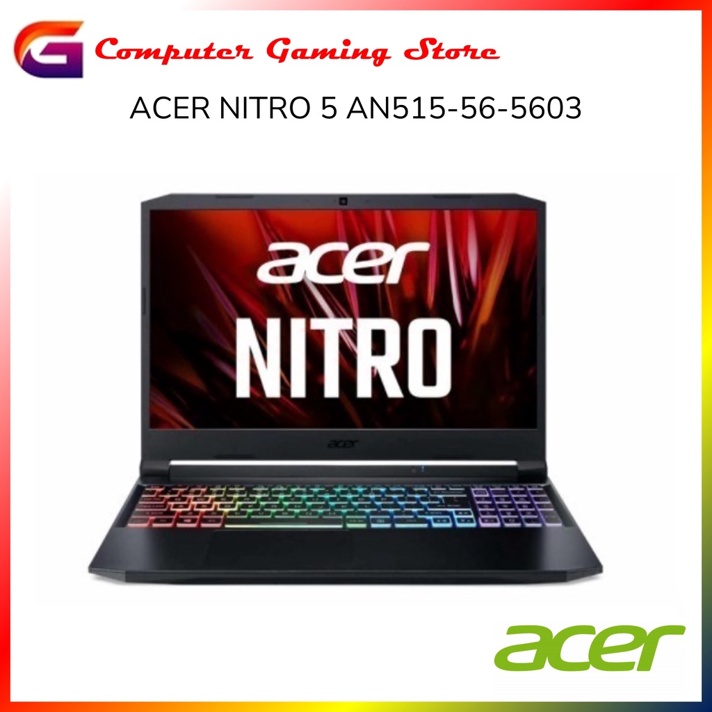 ACER NITRO 5 AN515-56-5603 i5 11300H 8GB 512GB GTX1650 144Hz W11 OHS21