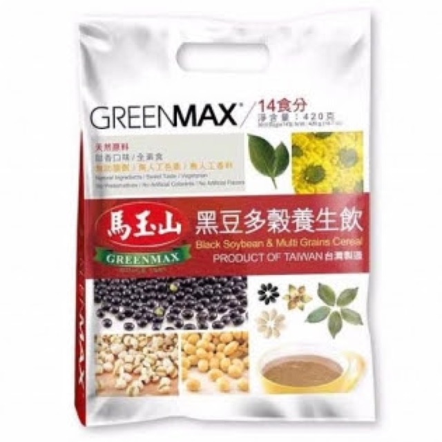 

greenmax black soybean and multi grains cereal