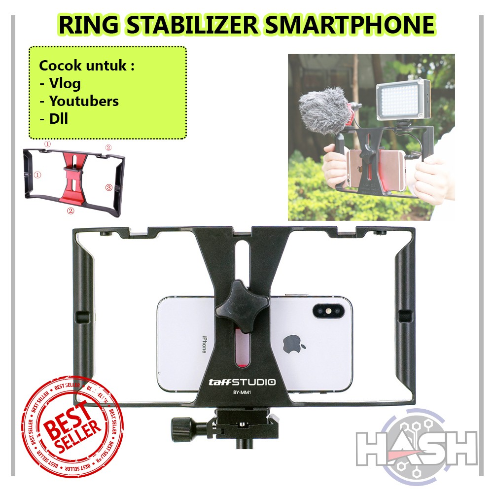 RING STABILIZER SMARTPHONE UNTUK VLOG YOUTUBERS