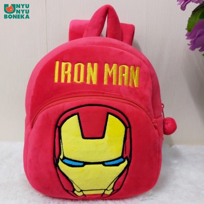 tas ransel anak cowok avengers superman ironman spiderman captain america