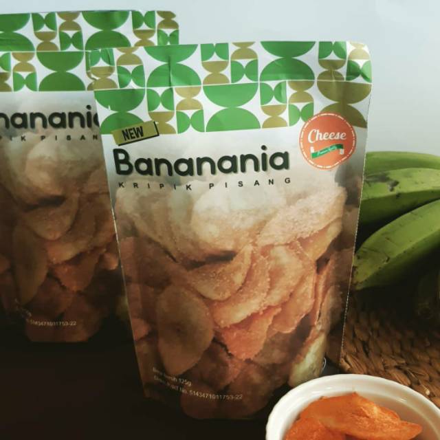 

Bananania keripik pisang keju