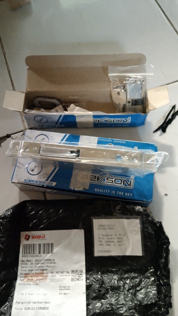 Kunci Swing Dekkson Kc 8123 Door Lock Dekson Pintu Aluminium Lidah