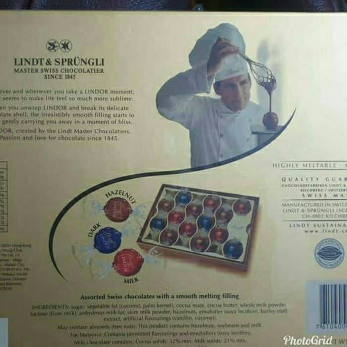 

Ready - Lindt Lindor Assortef Chocolate Gift Box-Cokelat Coklat Impor