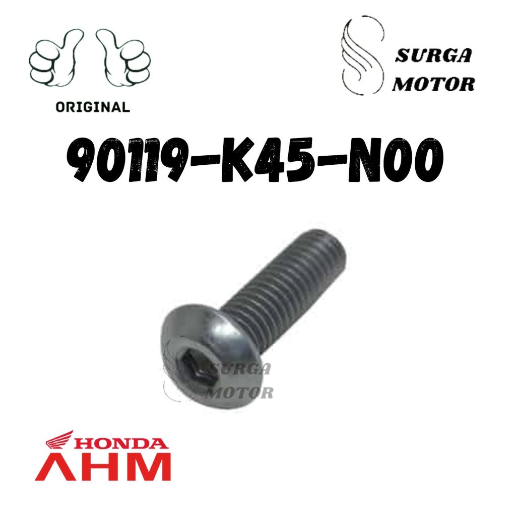 Baut L Visor Bolt Special 5 ×16 New CB150R Streetfire K15G CBR150R CBR250RR K45 K64 K15 Baud Spesial