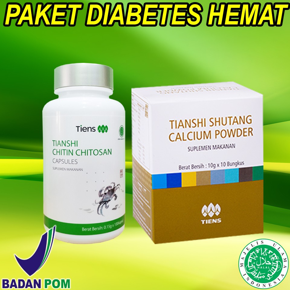 Paket Diabetes Hemat Tiens Tianshi Mengatasi Kencing Manis ProdukTiensID
