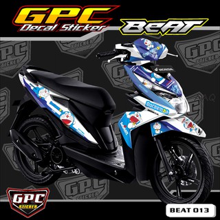 Striping Beat street fi Stiker Variasi List Motor Beat 