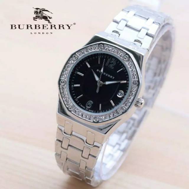 JAM TANGAN WANITA BURBERRY SEGI DIAMOND