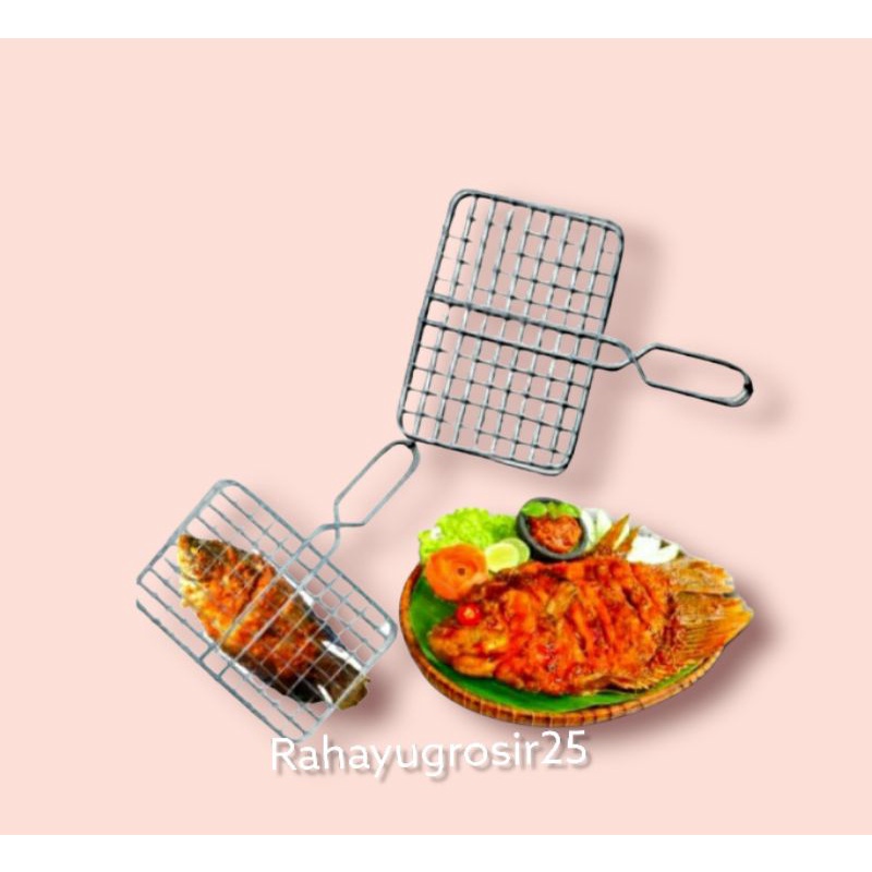 Panggangan Ayam / Panggangan Ikan Stainless Panggangan Roti