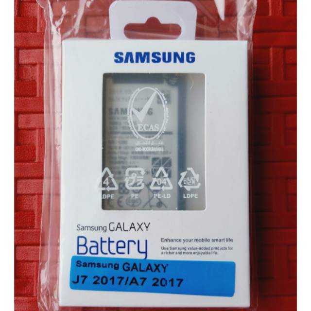 Baterai Samsung J7 2017 / A7 2017 + NFC Original 100%