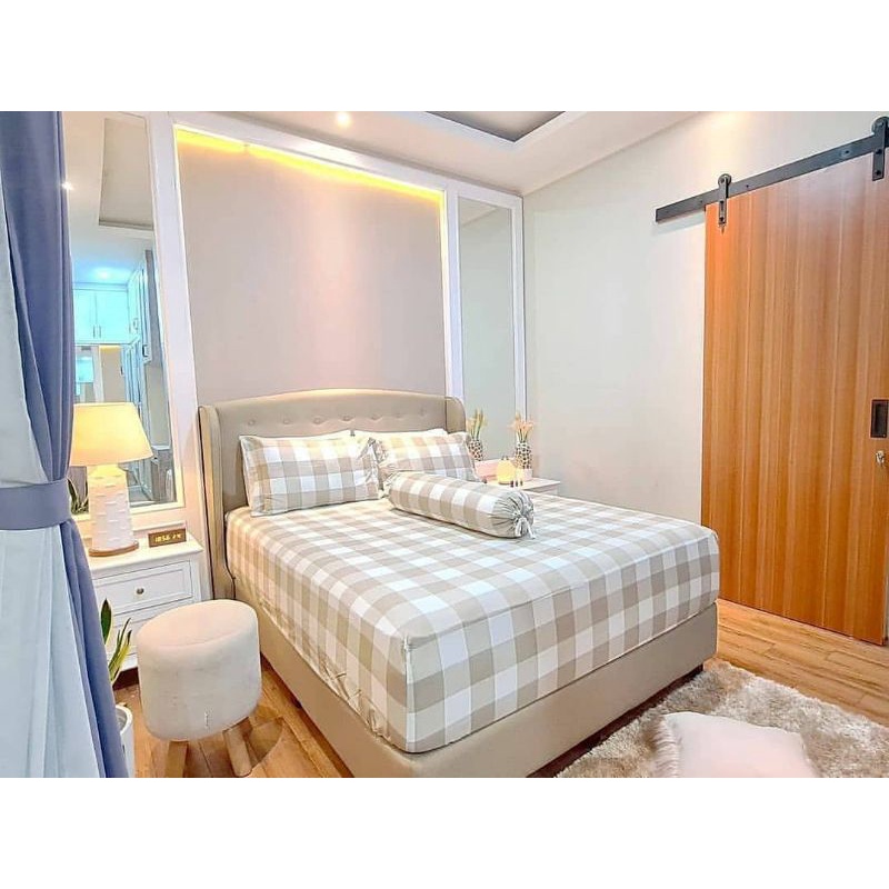 Bedcover Set | Bedcover Aesthetic Termurah | Bedcover Set Katun Lokal