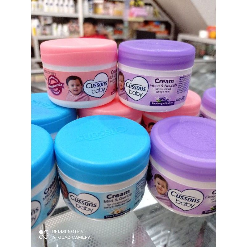 BABY CREAM CUSSONS / HASLIN CUSSONS