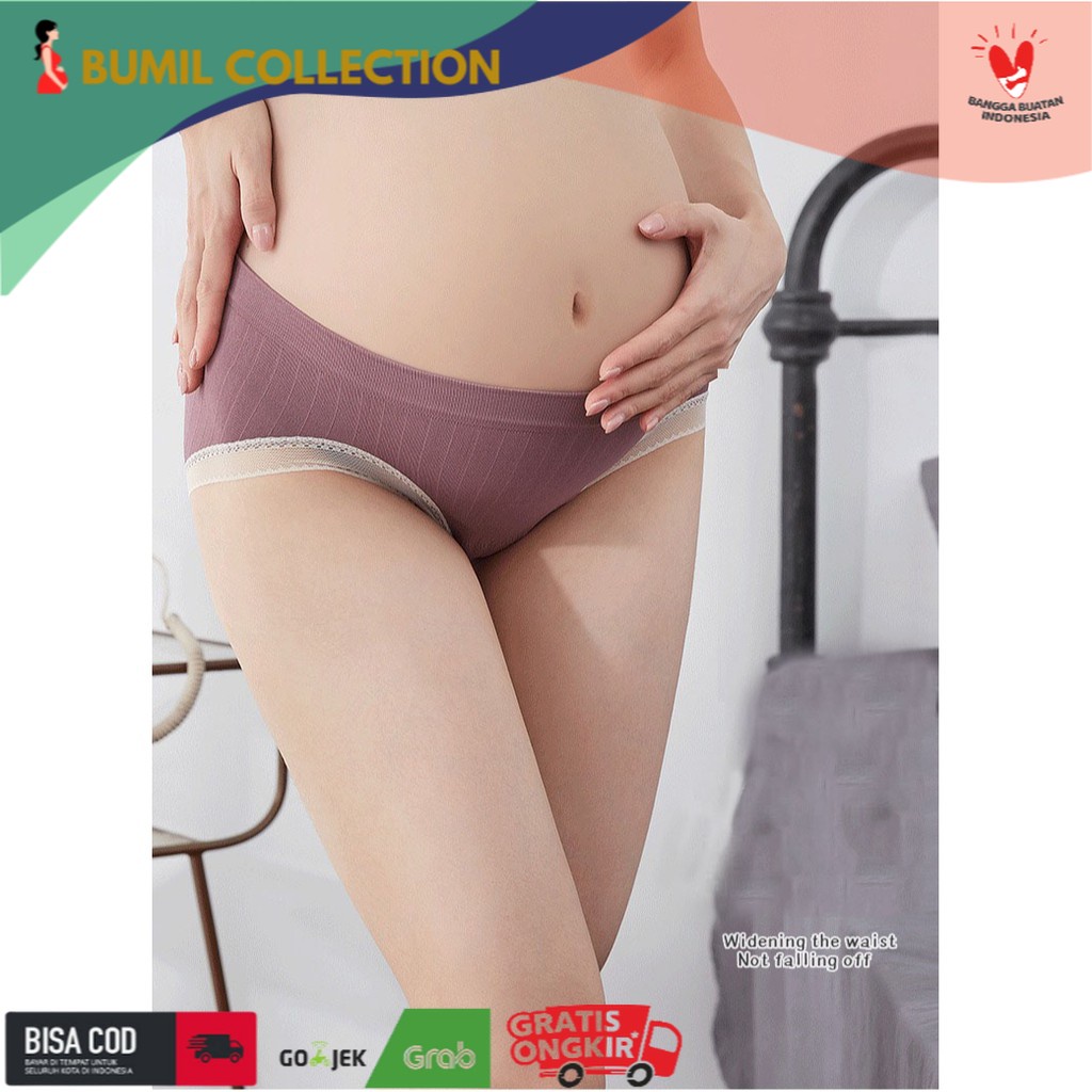 Celana Dalam Hamil Maternity Panty CD Bahan Katun Nilon