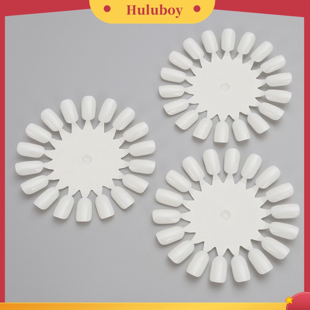 Huluboy Huluboy♡ Palet Display Warna Kutek Multifungsi Bahan Plastik Untuk Nail Art DIY