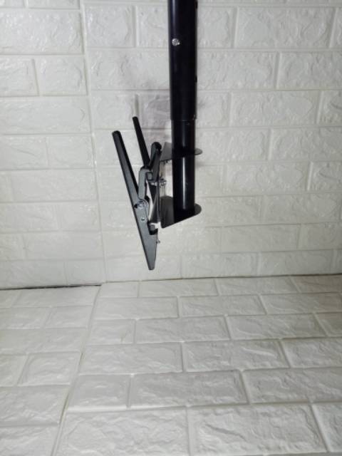 Bracket TV Gantung Plafon 43 40 32 Inch 2 Meter Adjustable