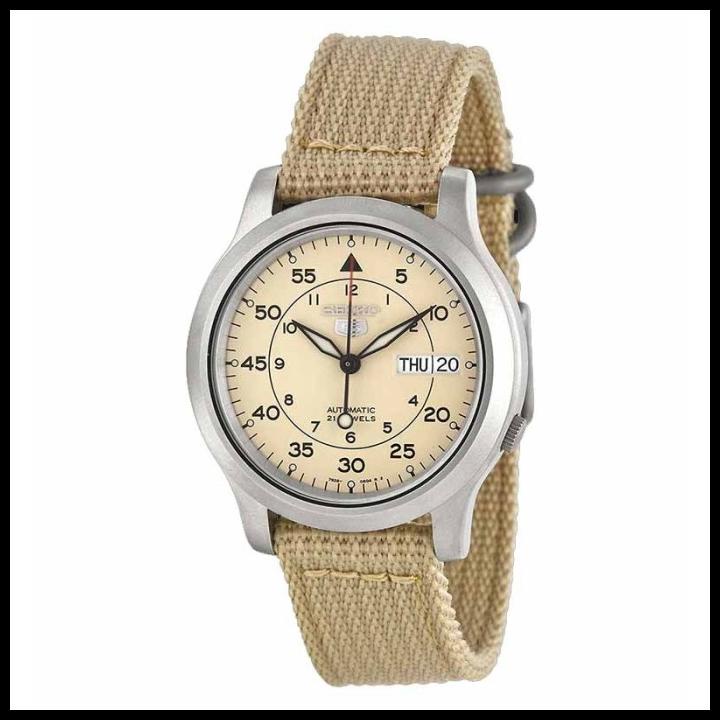 Seiko 5 Snk803K2 Sports Beige Silver