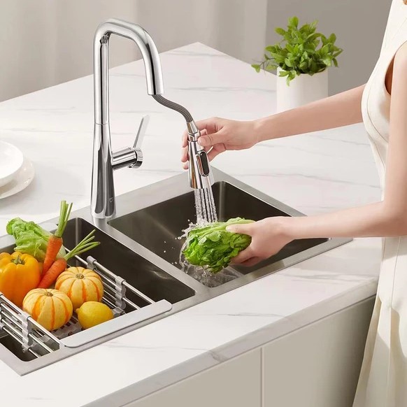 Mijia Pull Out Kitchen Faucet Sink S1 Keran Air Dapur Premium