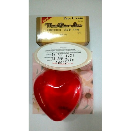 PAKET HEMAT  MARIE SKIN LIAN CREAM & SABUN || PAKET PENCERAH DAN PEMUTIH KULIT WAJAH