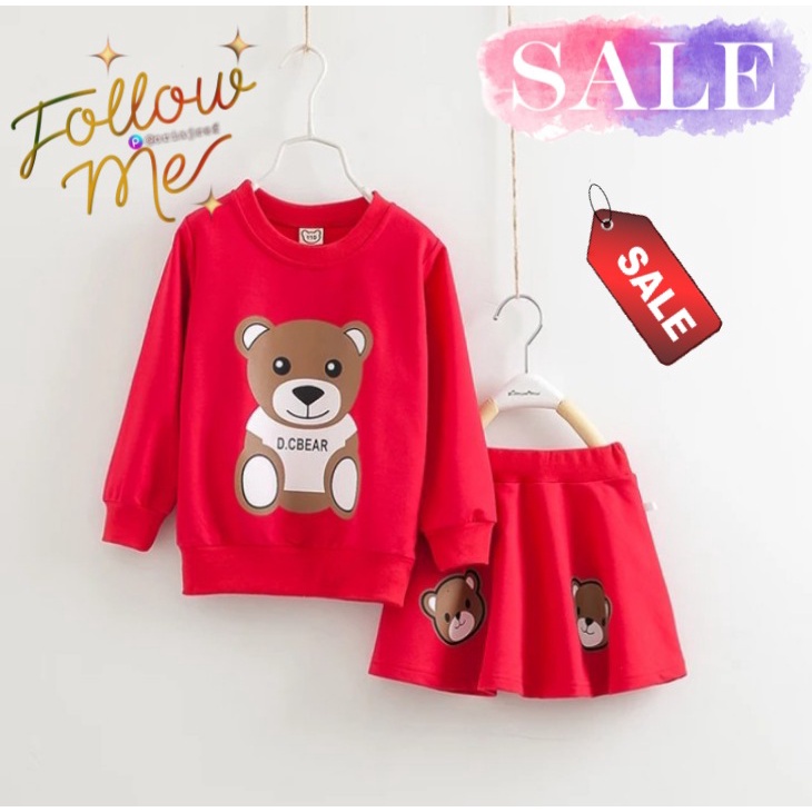 Setelan Rok Dan Baju Anak Perempuan Terbaru 2022/Set Rok Anak Perempuan 5 Tahun