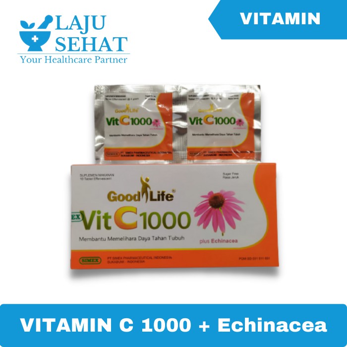 Vitamin C Good Life Vit-C plus Echinacea 1000 mg VIT C