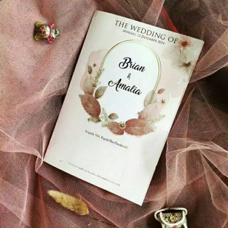 Undangan Pernikahan unik