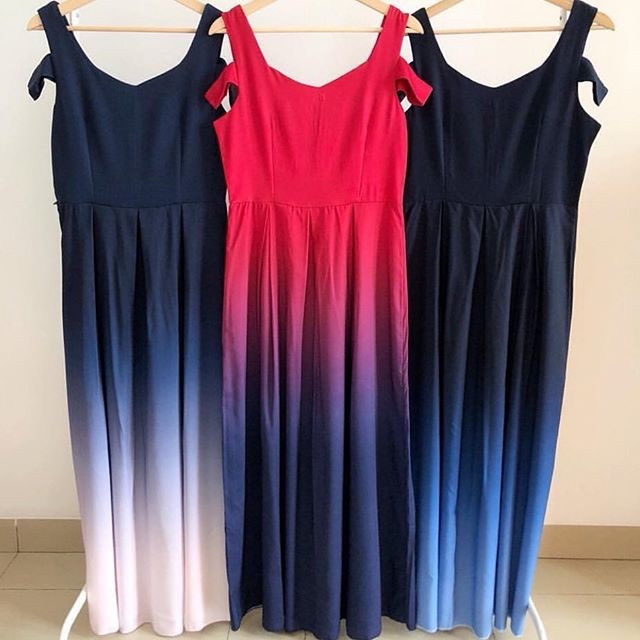 Giselle Gradient Dress