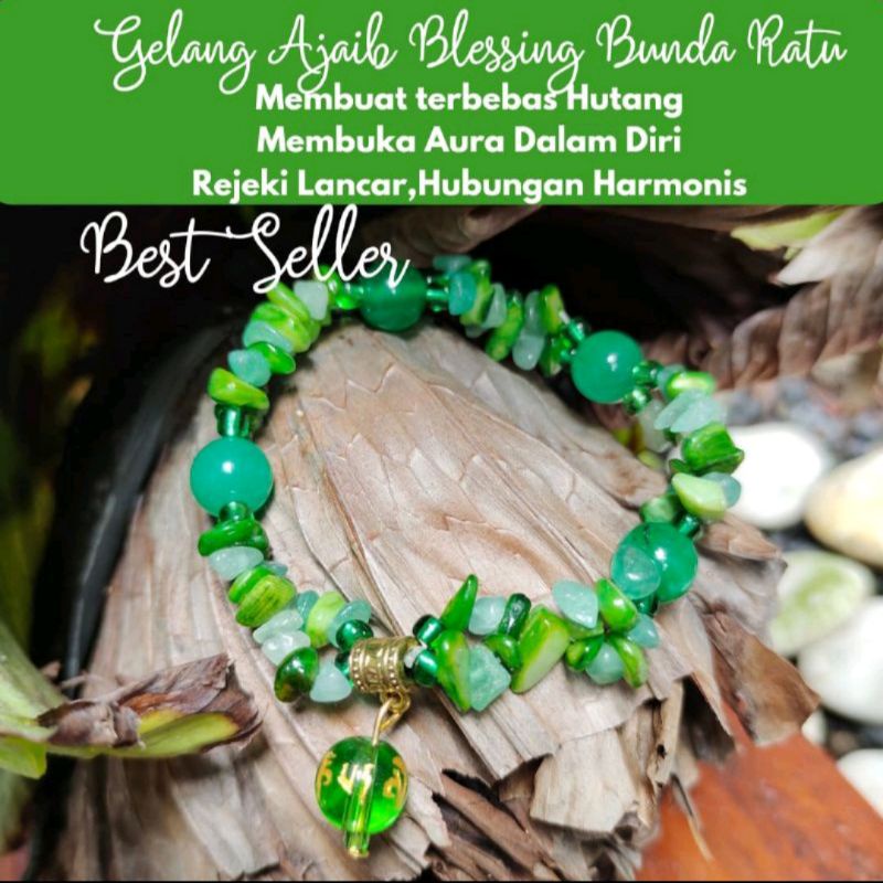 Gelang Kristal Bunda Ratu Pasupati isi 1 Pcs