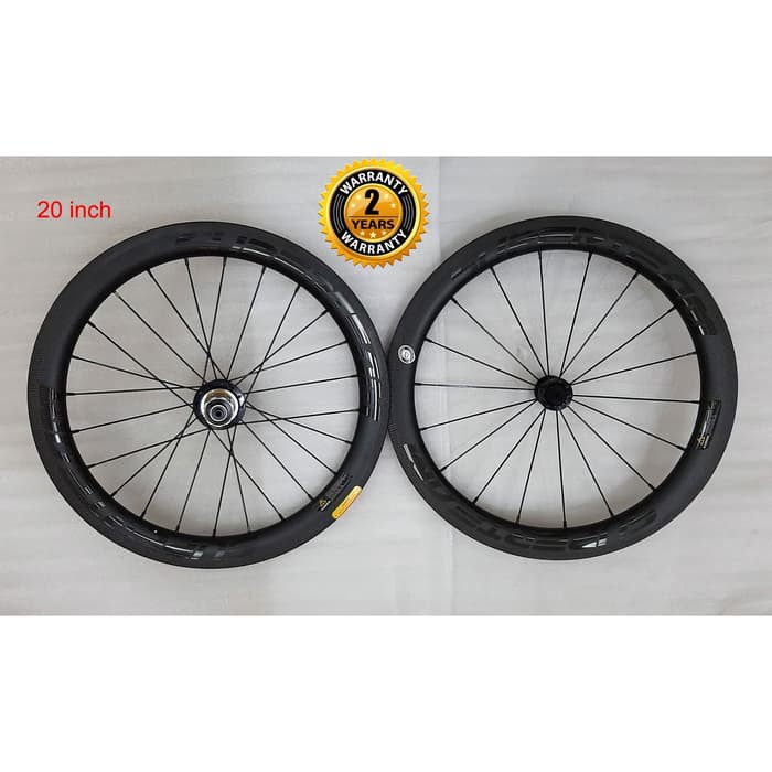 Superteam Carbon Clincher Wheelset 20 Inch SELI Sepeda Lipat