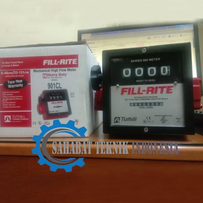 Flow Meter Fill-Rite Type Fr901L Series 900 4 Digit Size 1,5 Inch