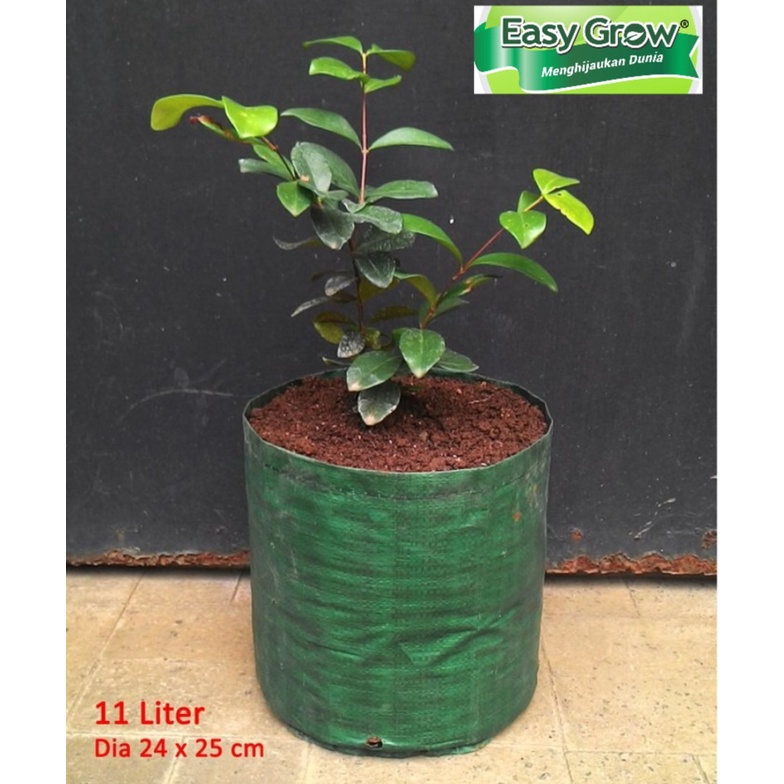 Planter bag 11 Liter no handle EASY GROW planterbag 11liter easygrow cocok u net pot / netpot hidroponik cabai / cabe / tomat planter bag