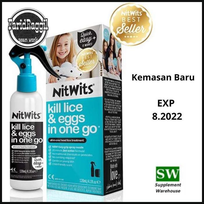 Nitwits All In One Head Lice Solution - 120ml