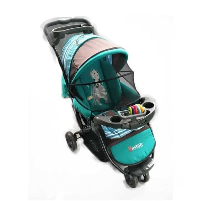 Stroller Pliko Warna Hijau - Stroller