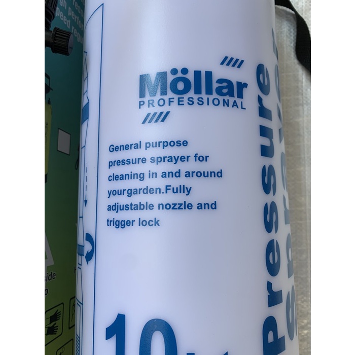 Pressure Sprayer Semprotan Hama Alat Penyemprot Taman MOLLAR 10 Liter