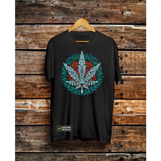 KAOS DISTRO ORIGINAL. KAOS DAUN GANJA. BAJU GANJA. KAOS GANJA