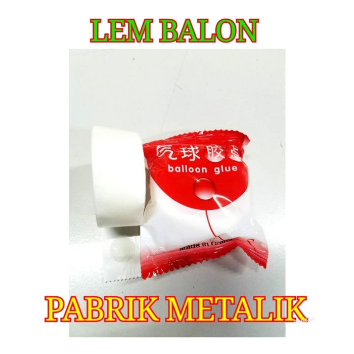

Lem Balon / 1 rolk isi 100 / Balon glue / Perekat Balon