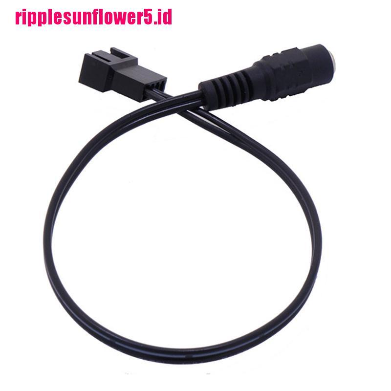 Kabel Adapter Router Kipas PWM 12v DC 5521 Ke 4Pin Bahan Tembaga Untuk PC