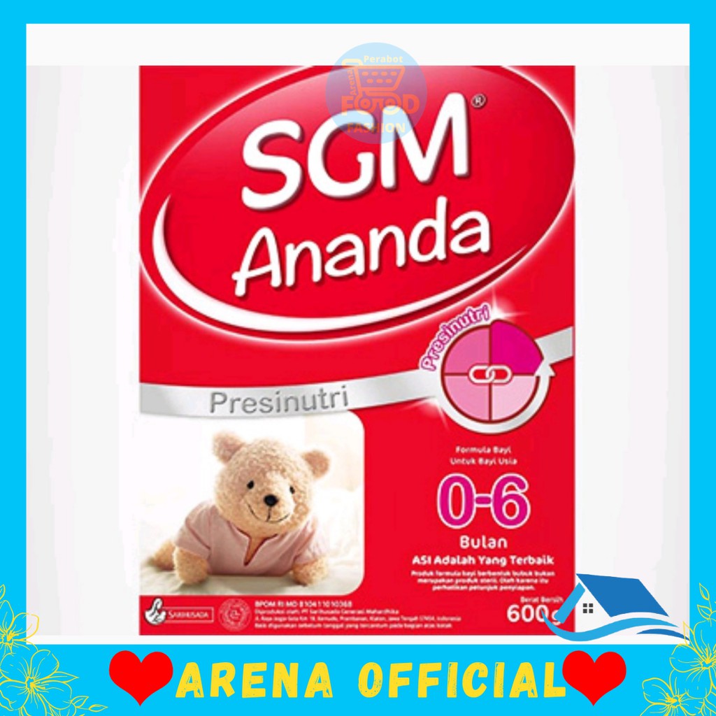 

[✓COD] SGM ANANDA 1 600 GR | SUSU SGM ANANDA | SGM SUSU 600 GR ~ SUSU SGM