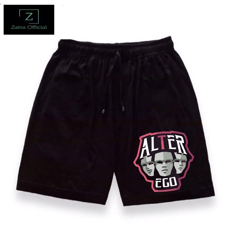 CELANA PENDEK BOXER RRQ EVOS ONIC ALTER EGO COWOK CEWEK PRIA WANITA LAKI LAKI ANAK DEWASA