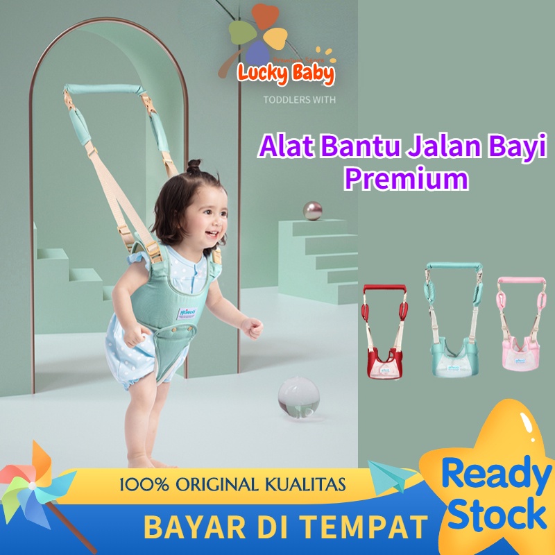 【Debora Mall】Alat Bantu Jalan Bayi  Premium Baby Walker Belt Sabuk Pengaman Dorongan Bayi Belajar Jalan Impor Terbaru